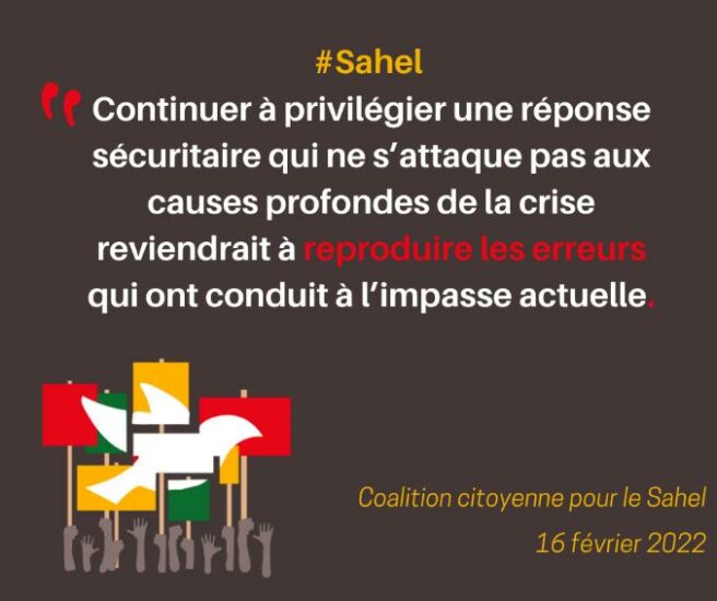 A l’heure des redéploiements militaires, un sursaut civil est plus urgent que jamais au Sahel